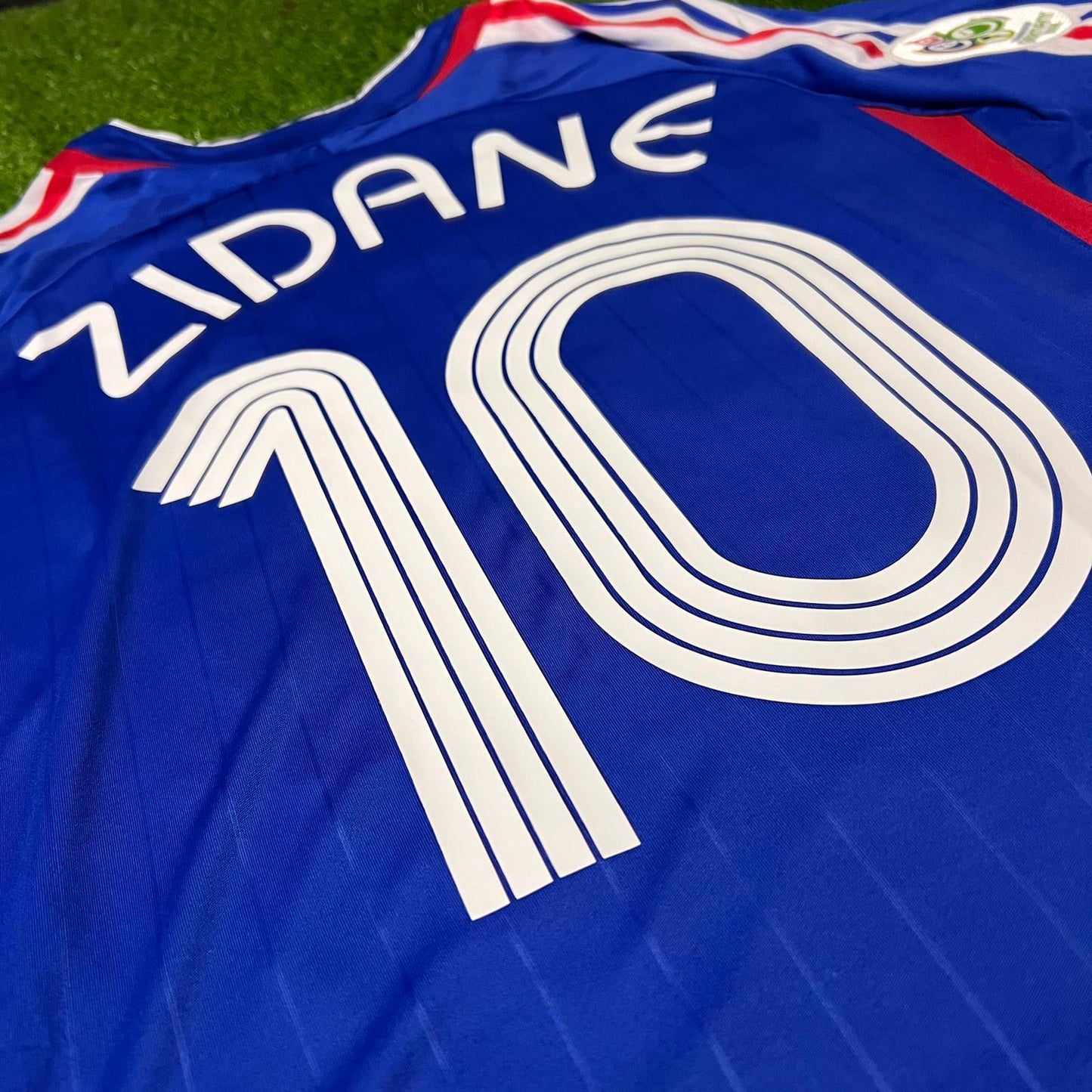 Zinedine Zidane France 2006 World Cup Blue Retro Kit – | Trikot | Maillot