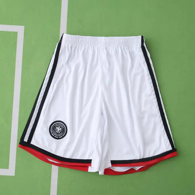 Germany World Cup 2014 Deutschland White Retro Kids Football Jersey Kit