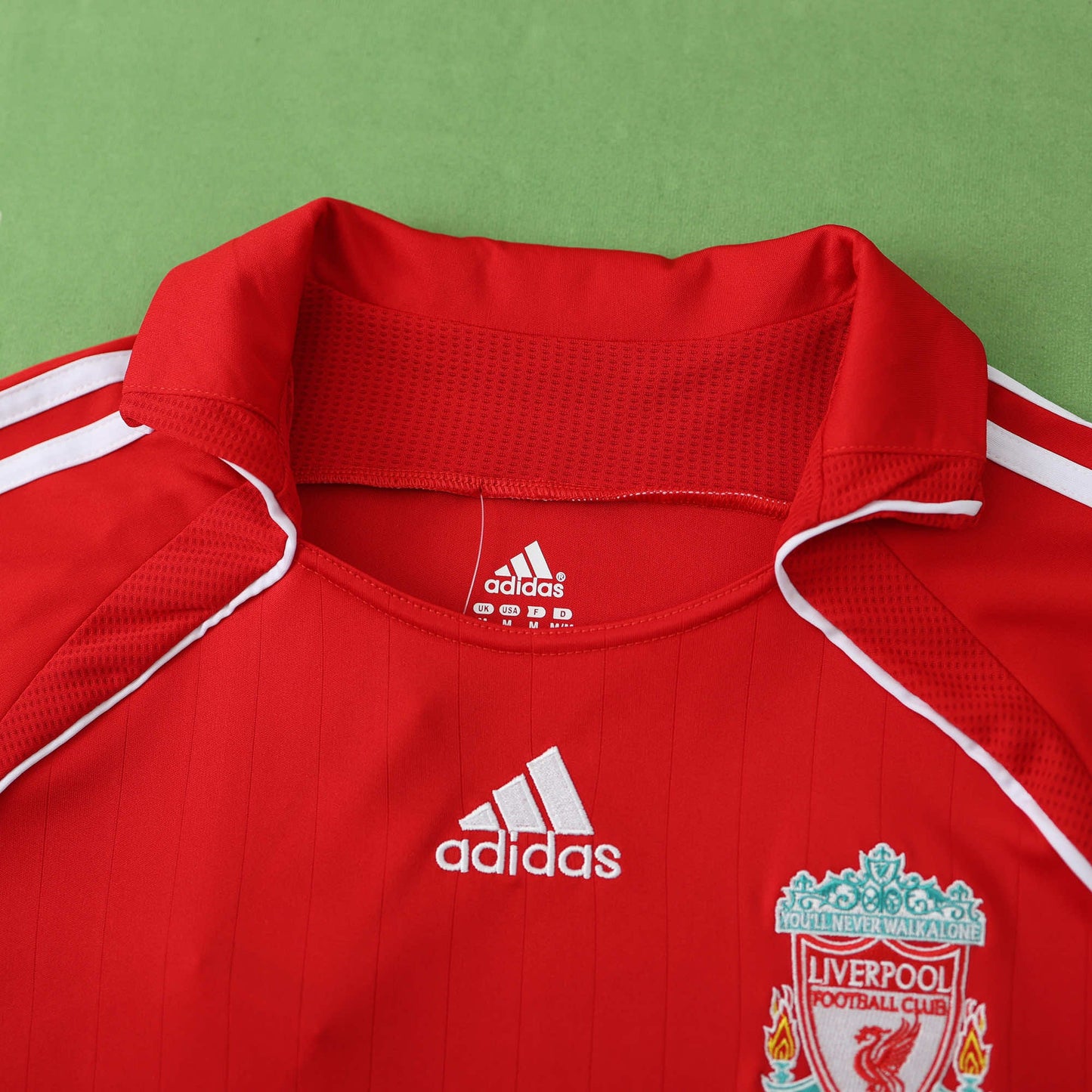 Liverpool 2006 2008 Season Premier League Red Retro Jersey