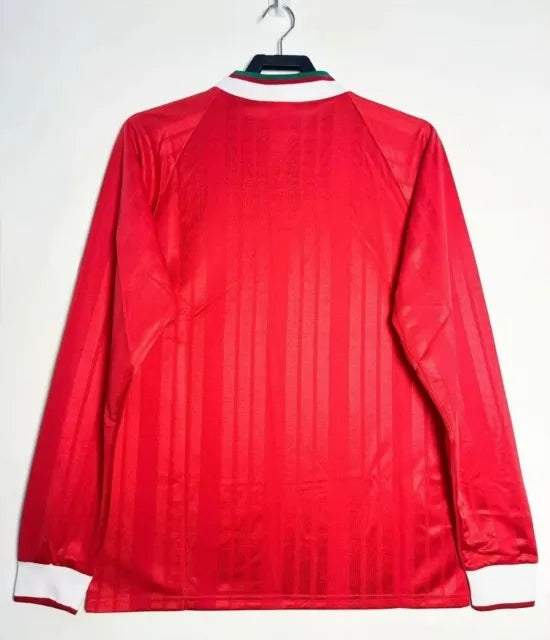 Liverpool Long Sleeve Retro Kit Jersey Trikot Maillot