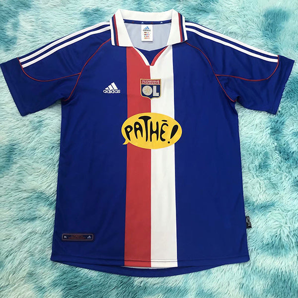 Olympic Lyon Retro 00-01 Football Jersey