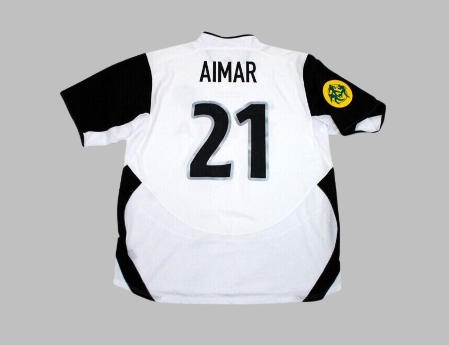 Valencia Pablo Aimar 2004 UEFA Final Retro Jersey Camiseta Soccer Kit
