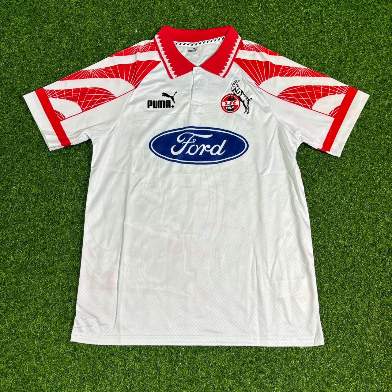 1. FC Köln 1996-1997 Heim Retro Fußballtrikot Jersey