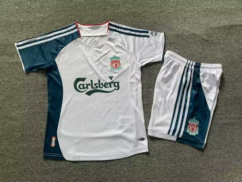 Liverpool Kids Children Set Retro Football Jersey Kinder