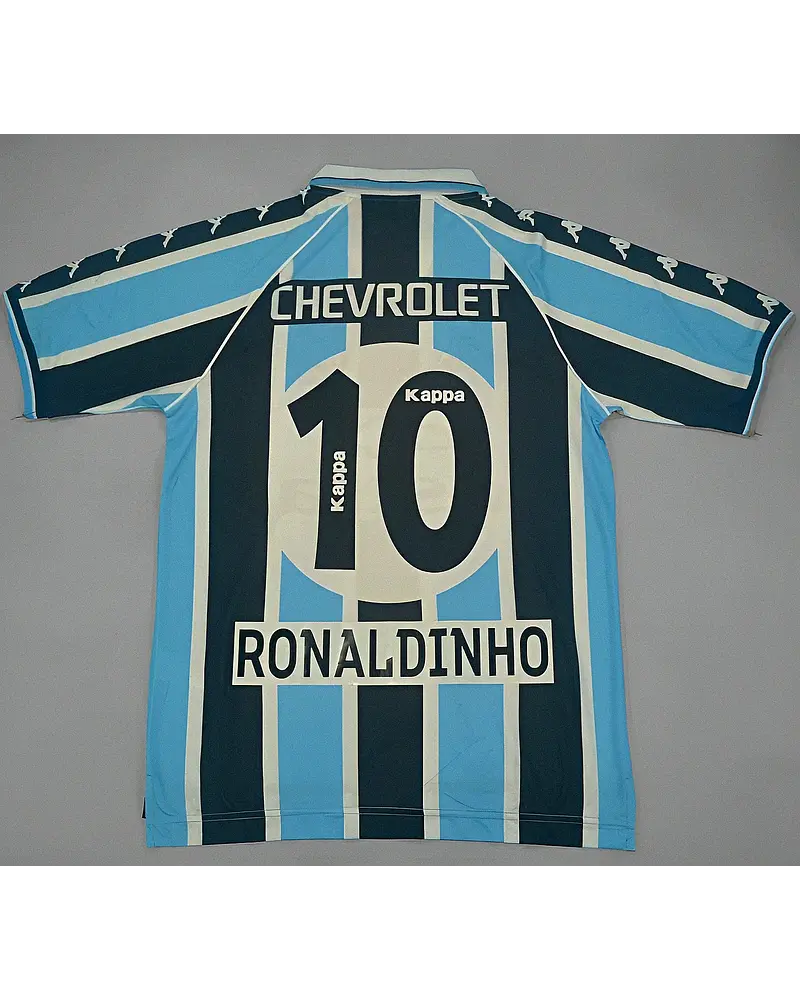 Ronaldinho Gaucho Gremio 2000 Soccer Retro Jersey Trikot Maillot