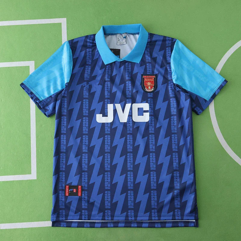Arsenal FC 94/95 Season Away Royal Blue Retro Jersey Trikot