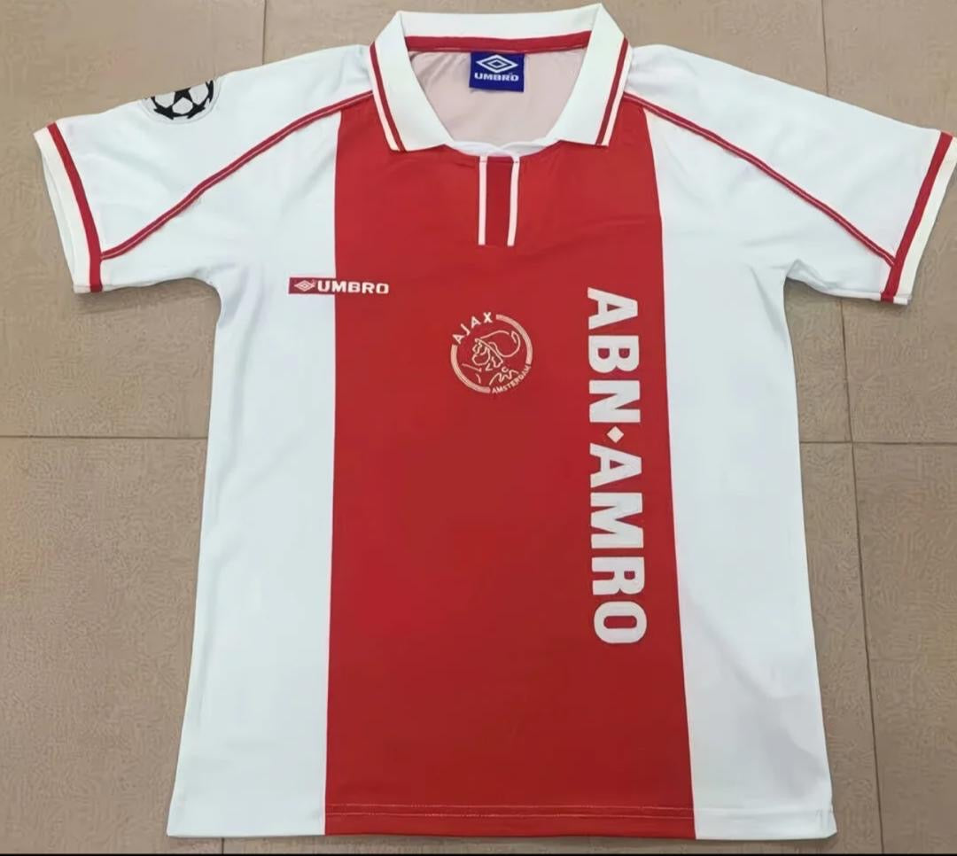 Ajax 97-98 Season Retro Home Football Jersey