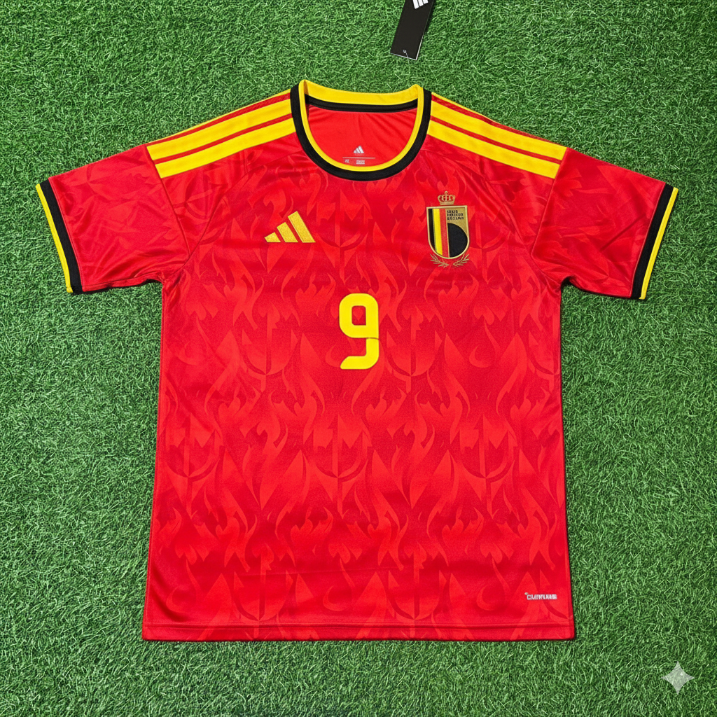Romelu Lukaku Belgium National Team Football Jersey Collection