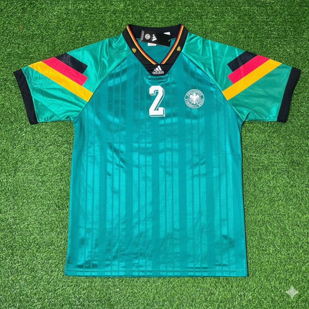 Stefan Reuter Germany Deutschland 1992 Football Jersey