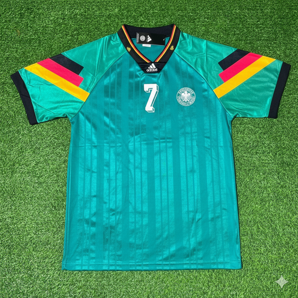 Andreas Möller Germany Deutschland 1992 Football Jersey