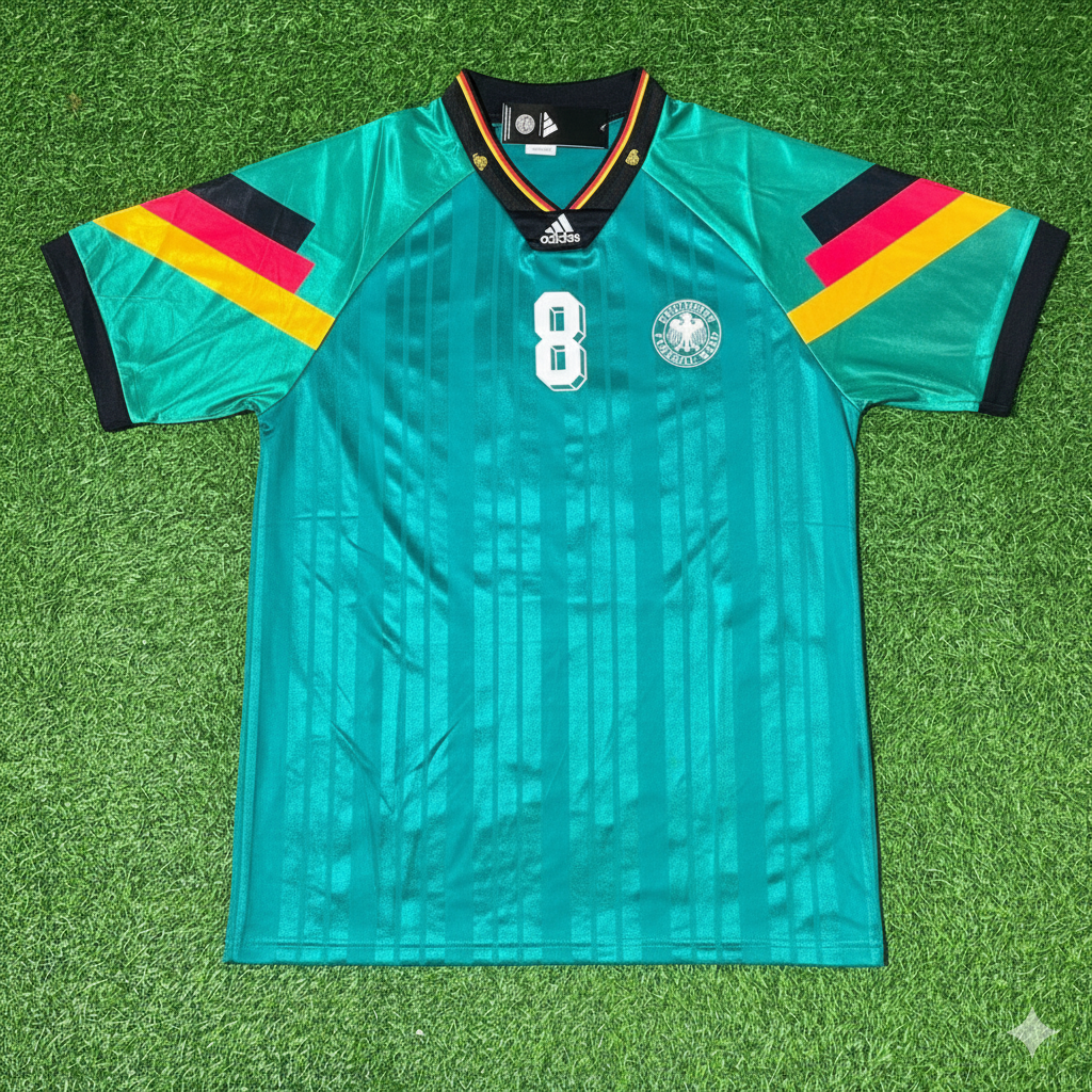 Thomas Hässler Germany Deutschland 1992 Football Jersey