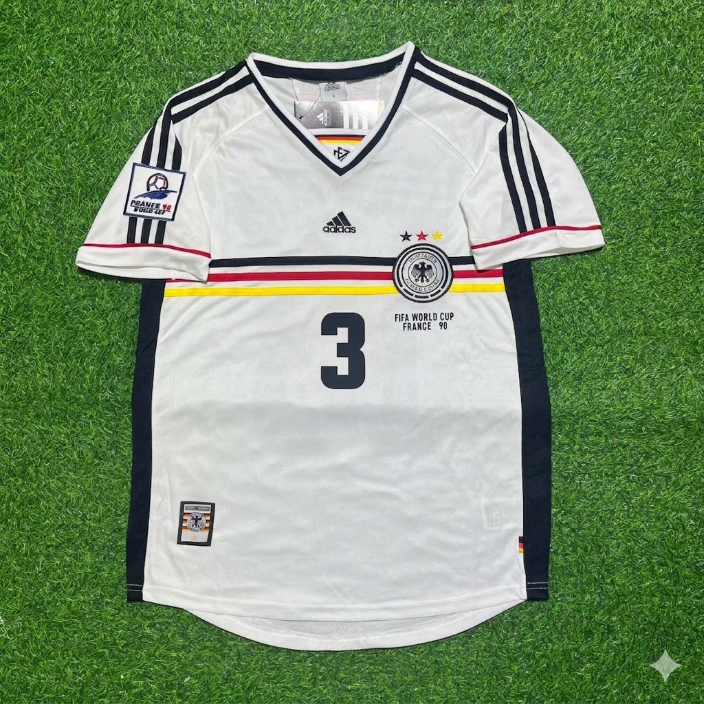 Jörg Heinrich Deutschland 1998 World Cup Retro Fußballtrikot