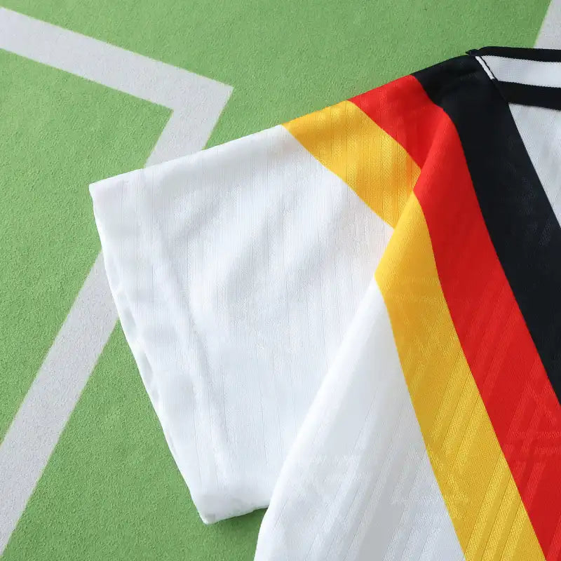 Germany Deutschland 1990 Home Retro Kids Football Jersey Kit
