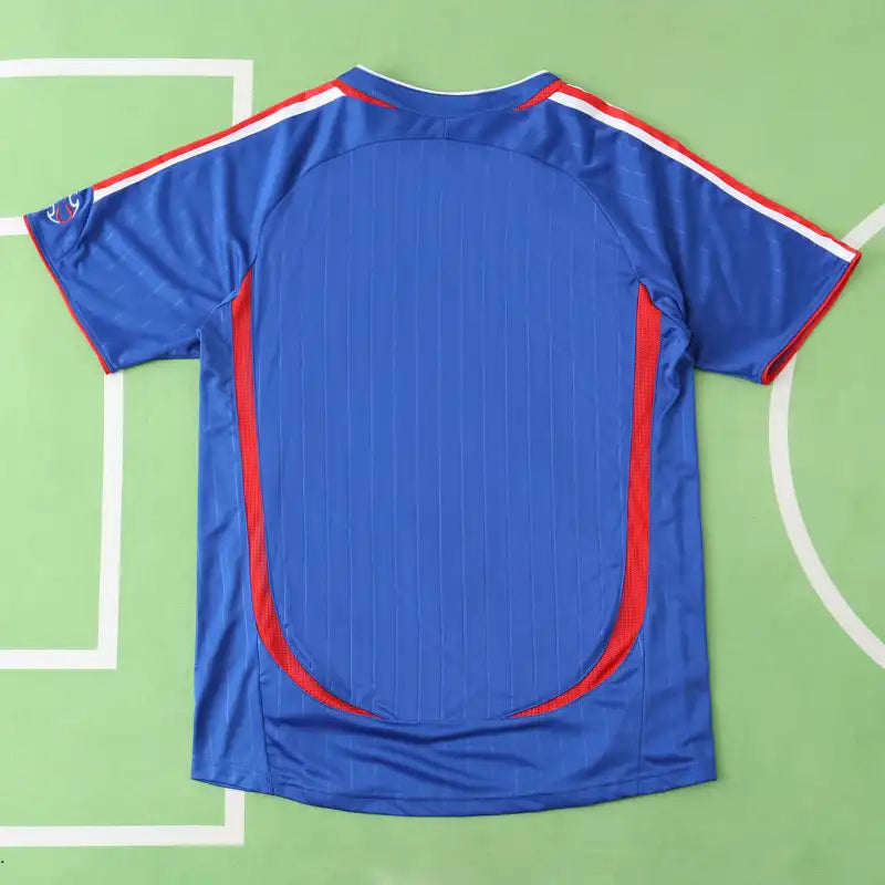 Frankreich 2006 World Cup Home Fußball Trikot T-Shirts Trikot Maillot Trui