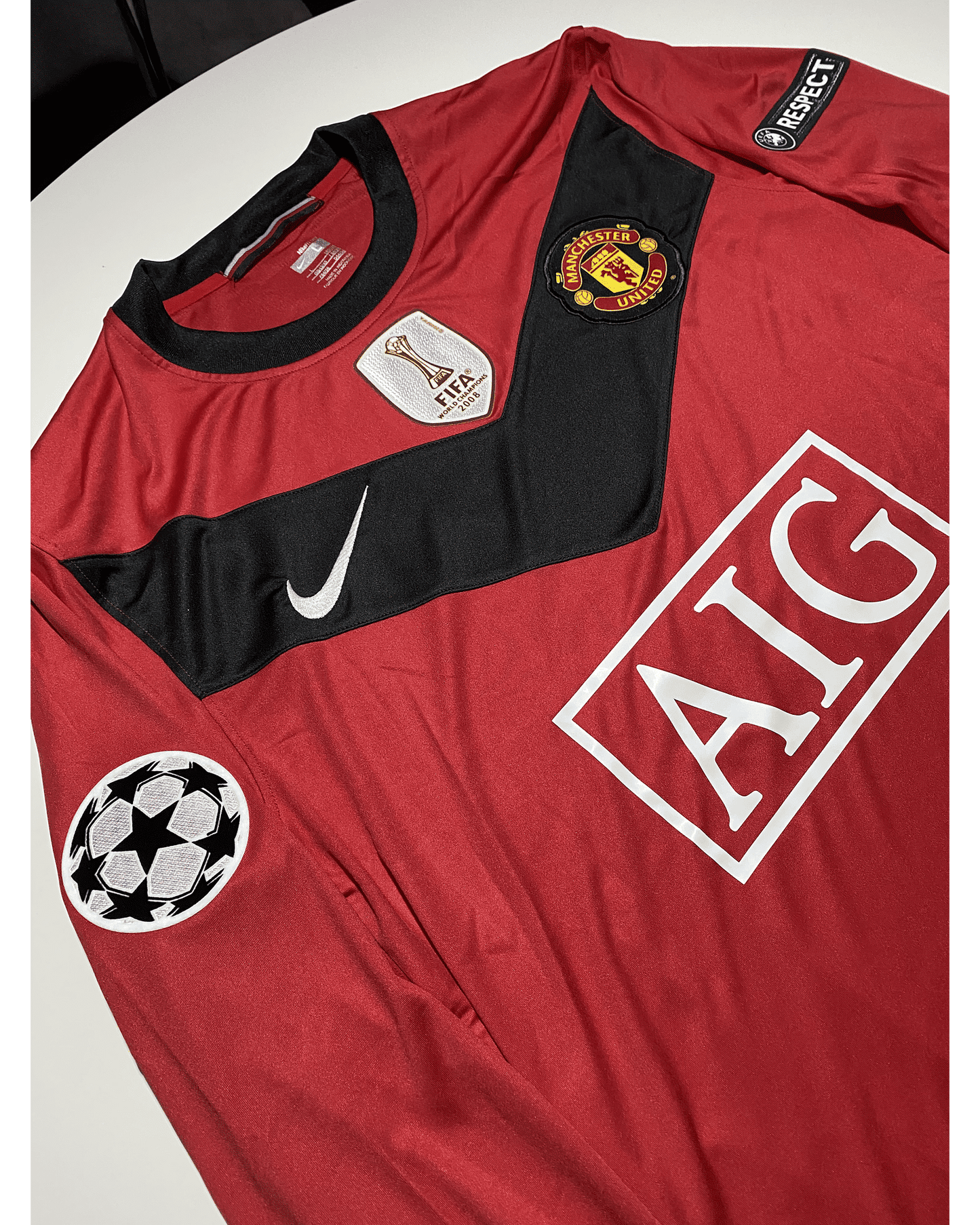 Dimitar Berbatov 9 - Manchester United Champions League 2009/10 Retro Kit Jersey Maillot Trikot