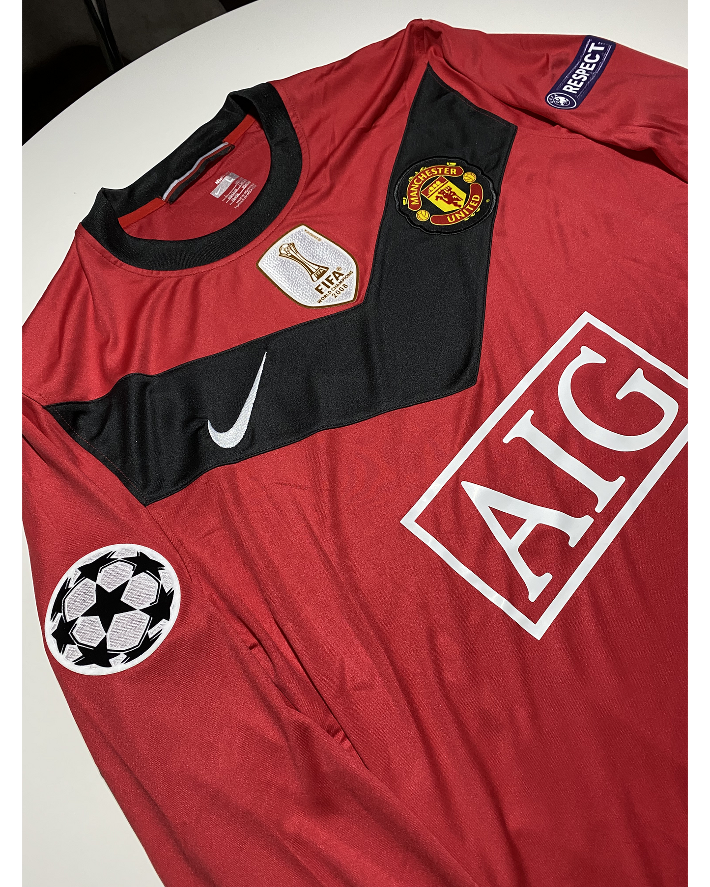Dimitar Berbatov 9 Manchester United Champions League 2009/10 Retro Kit Trikot Jersey Maillot