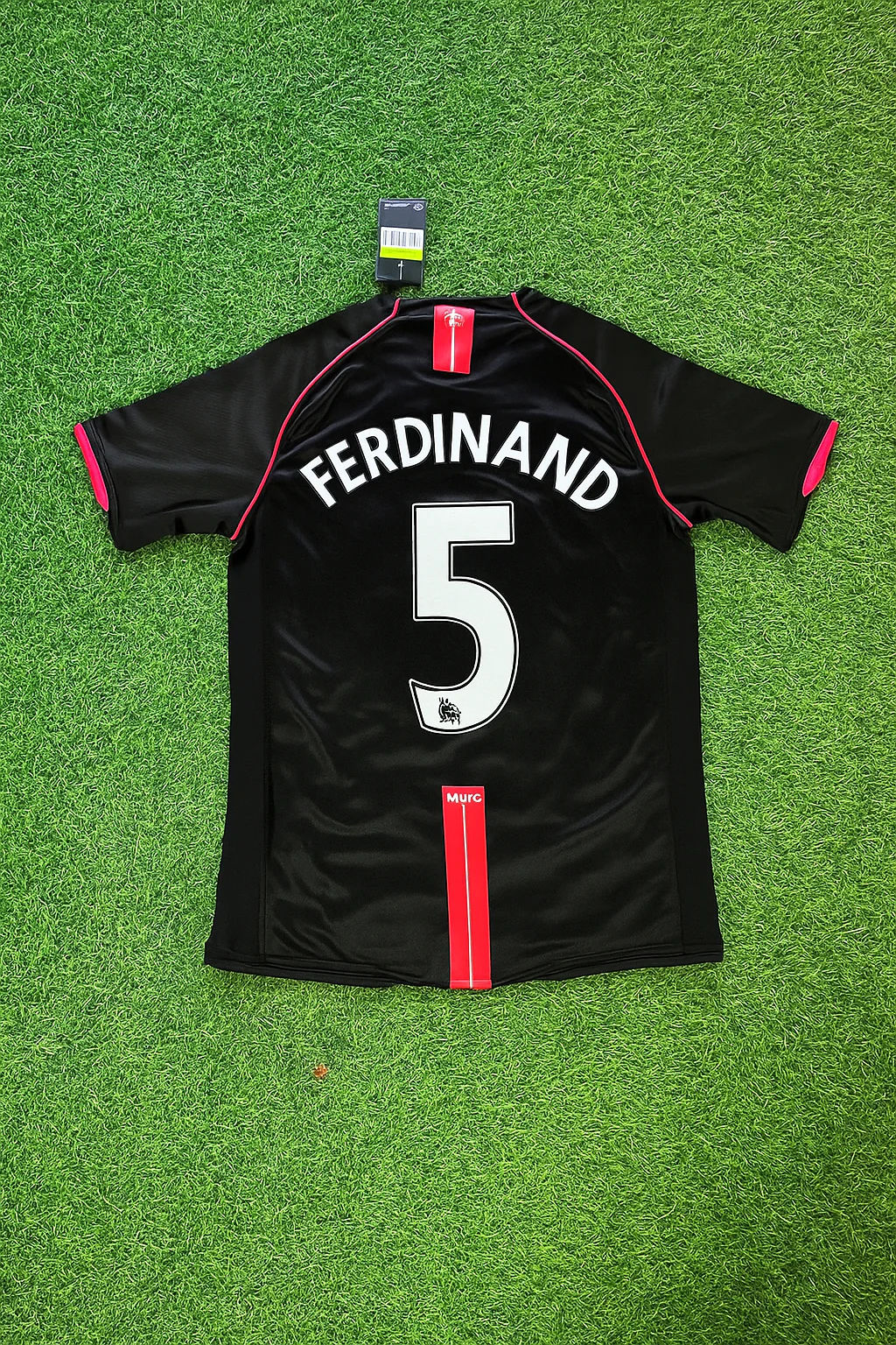 Rio Ferdinand Manchester United 2007-2008 Retro Soccer Kit