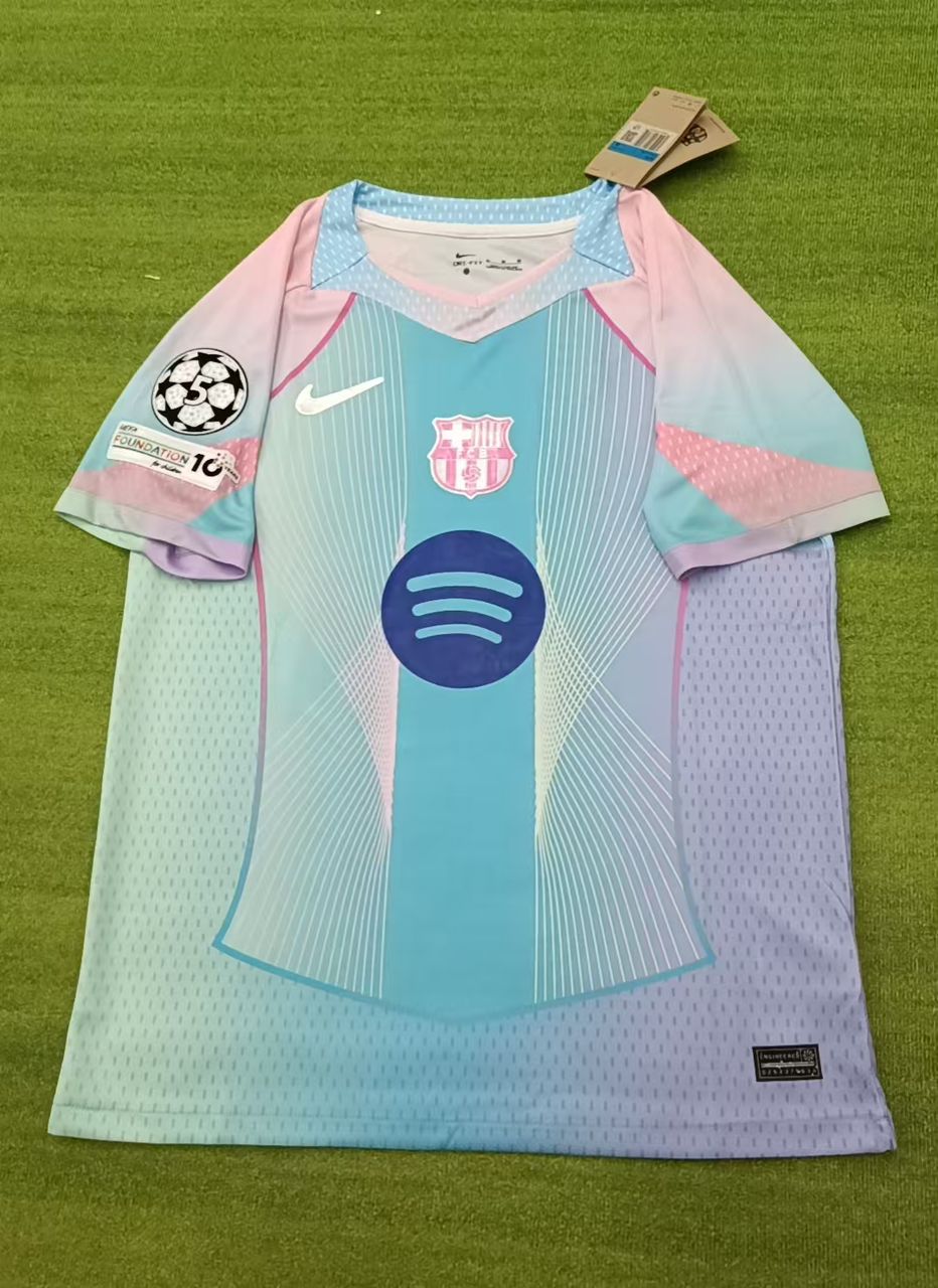 Pau Cubarsi Barcelona Home Sunset 2026 Football Jersey