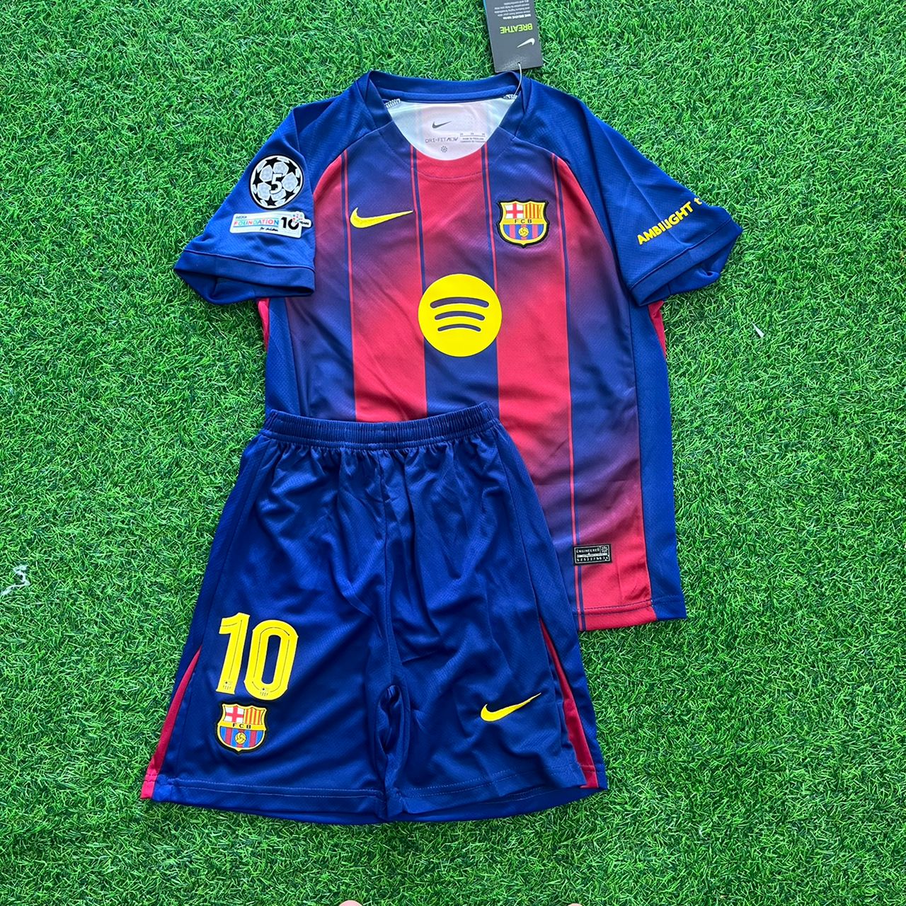 Lamine Yamal #10 Barcelona Football Jersey
