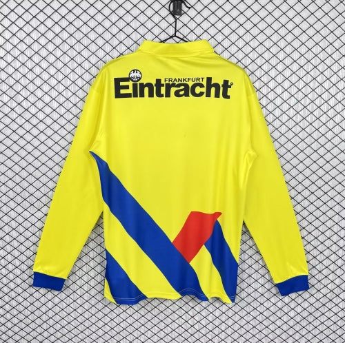 Eintracht Frankfurt 1993/1996 Saison Langarm Heim Retro