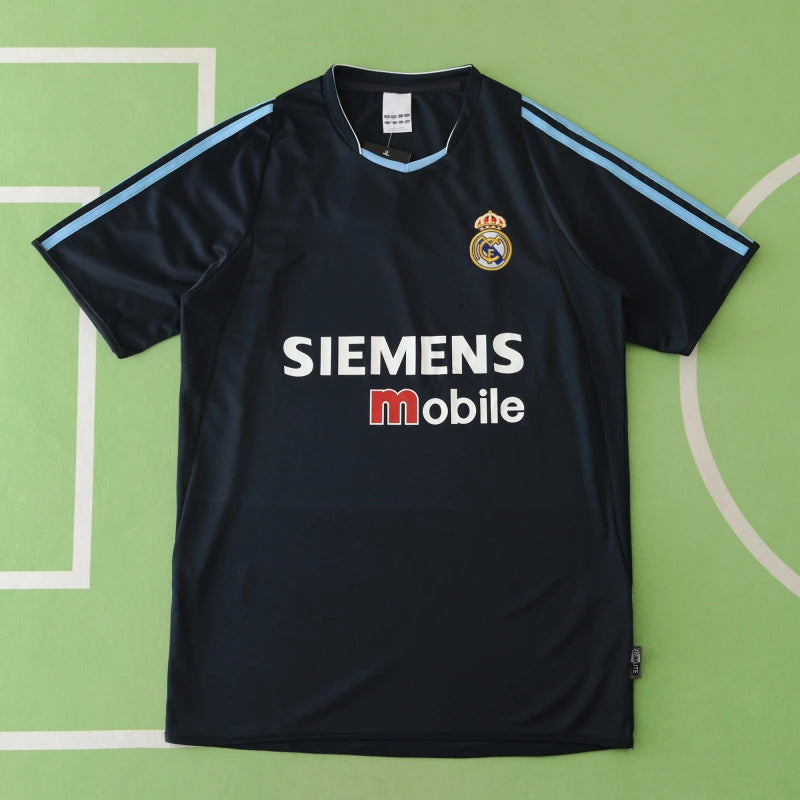 Real Madrid 2003/04 Away Jersey - Retro Edition (Siemens Sponsor)