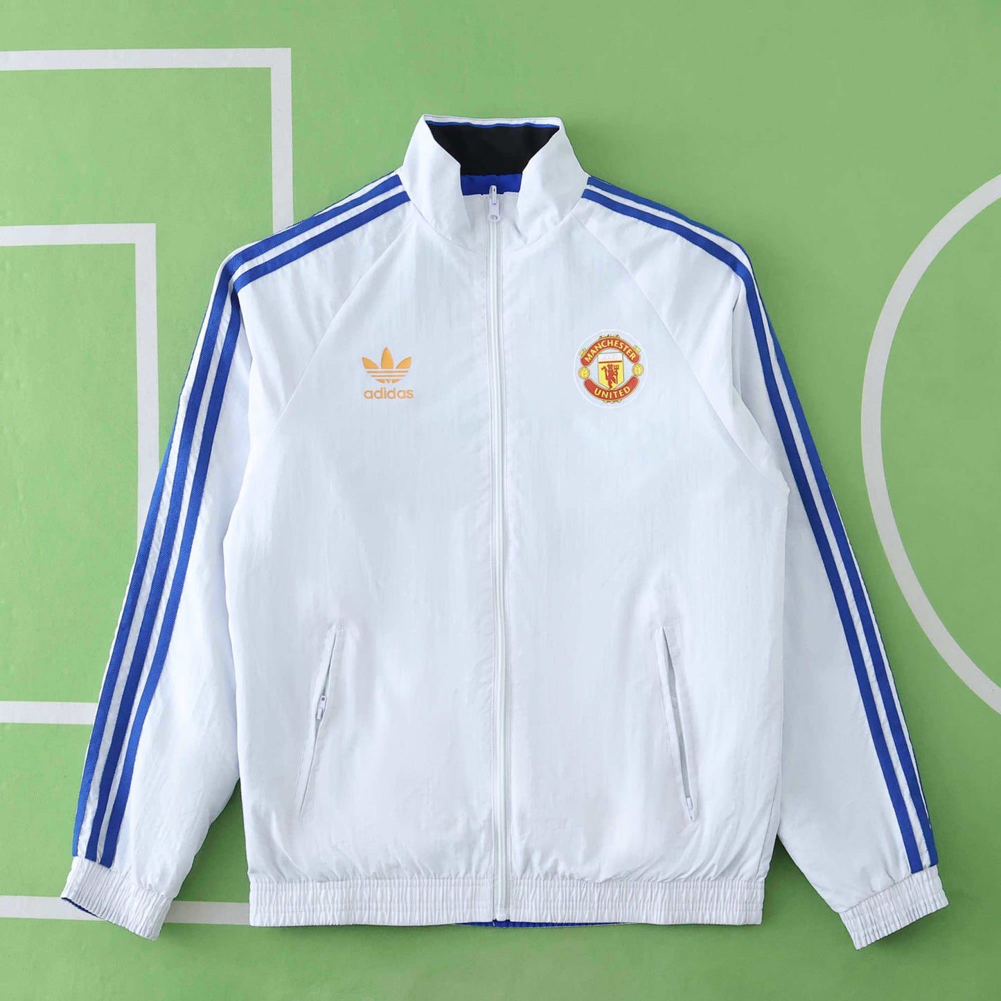 Manchester United 1996 Retro Both Sides Windbreaker Jersey