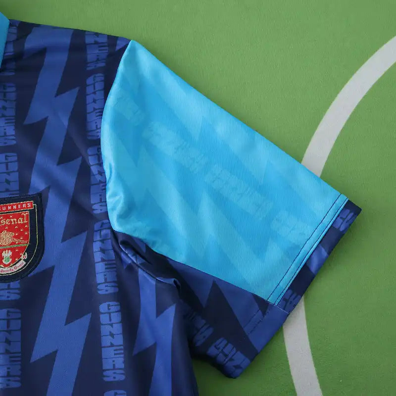 Arsenal FC 94/95 Season Away Royal Blue Retro Jersey Trikot