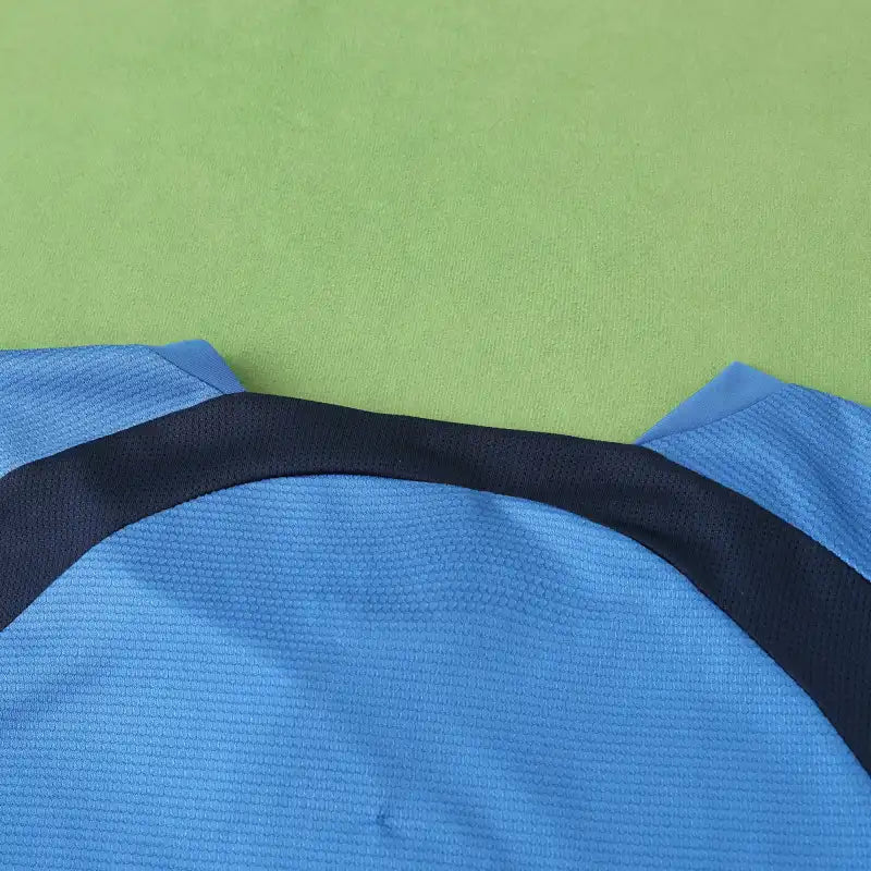 Season Italy 2006 Home Blue Retro Jersey Trikot Soccer Kit