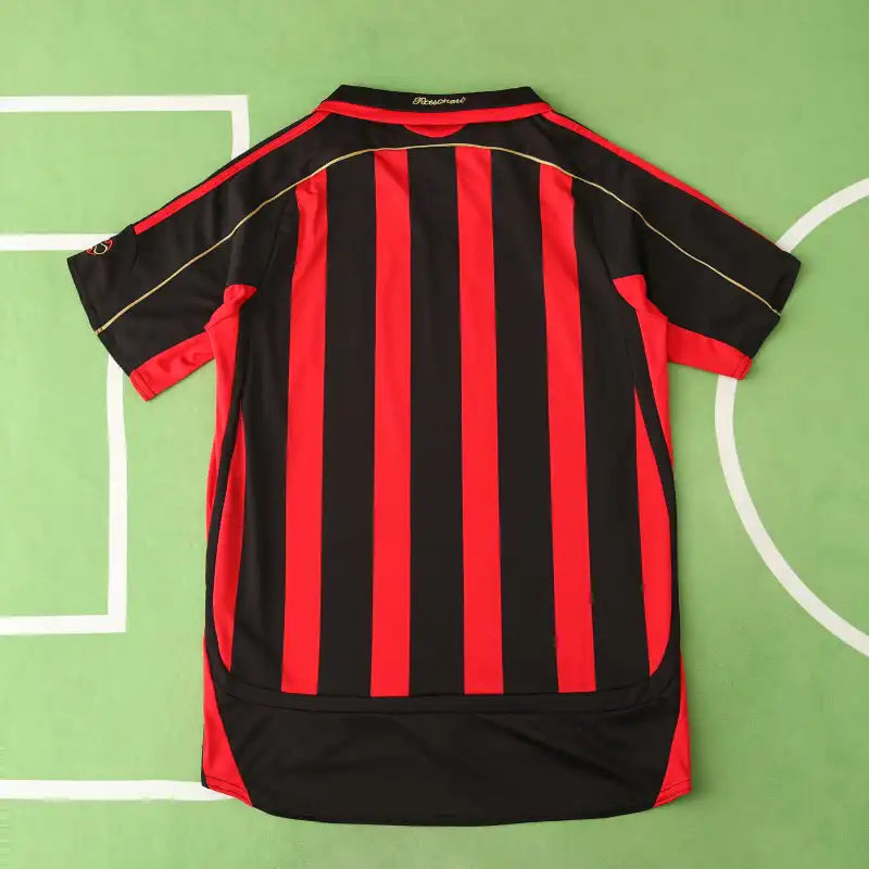 Season A.C.Milan 06/07 Red Away Retro Jersey Trikot Soccer Kit