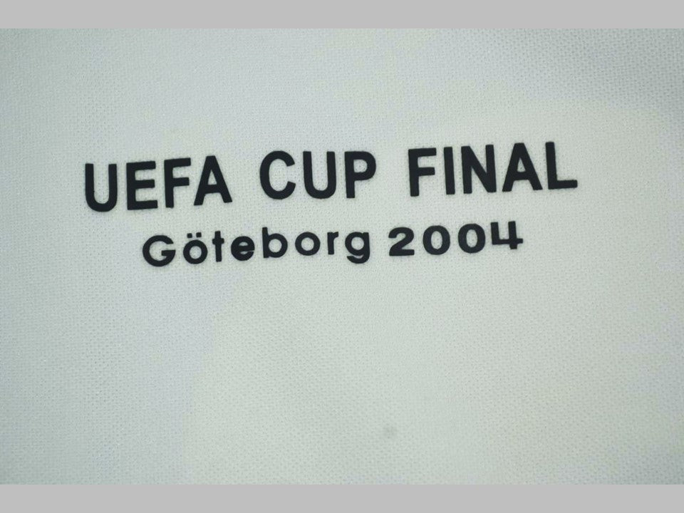 Valencia Mista #20 2004 UEFA Final Retro Jersey Camiseta Soccer Kit
