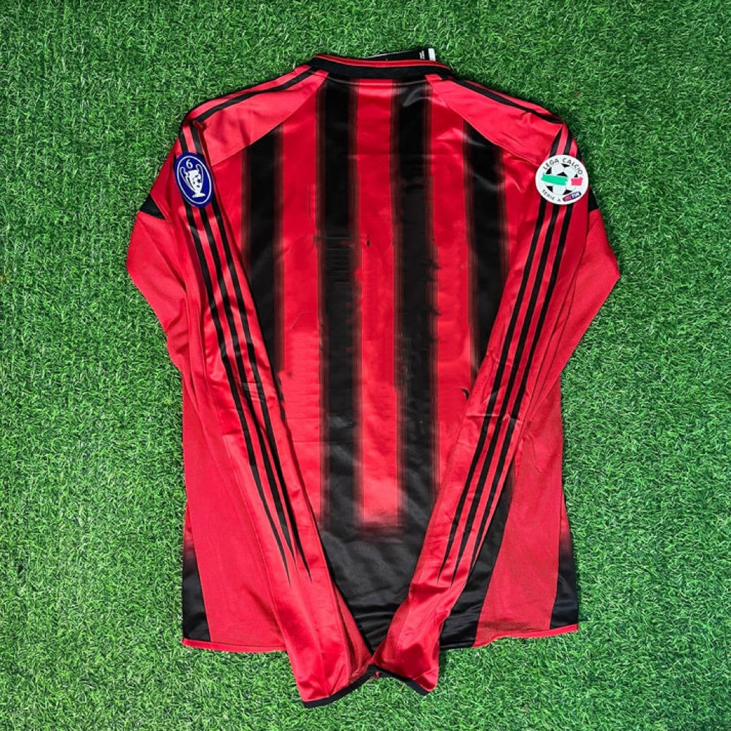 Milan 2003/2004 Red & Black Home Retro Football Jersey Kit