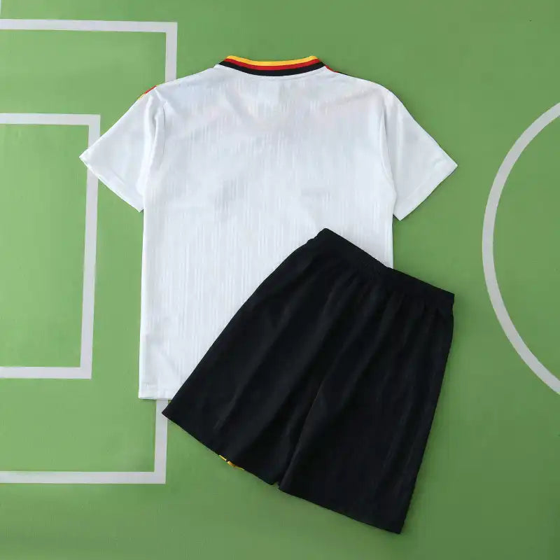 Germany 1994 Home Retro Kids Kit Jersey KinderTrikot Maillot Enfant