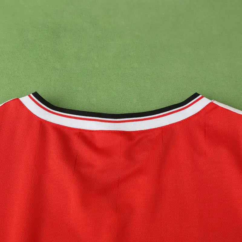F.C Manchester United 1984 Season Home Red Retro Jersey Trikot Soccer Kit