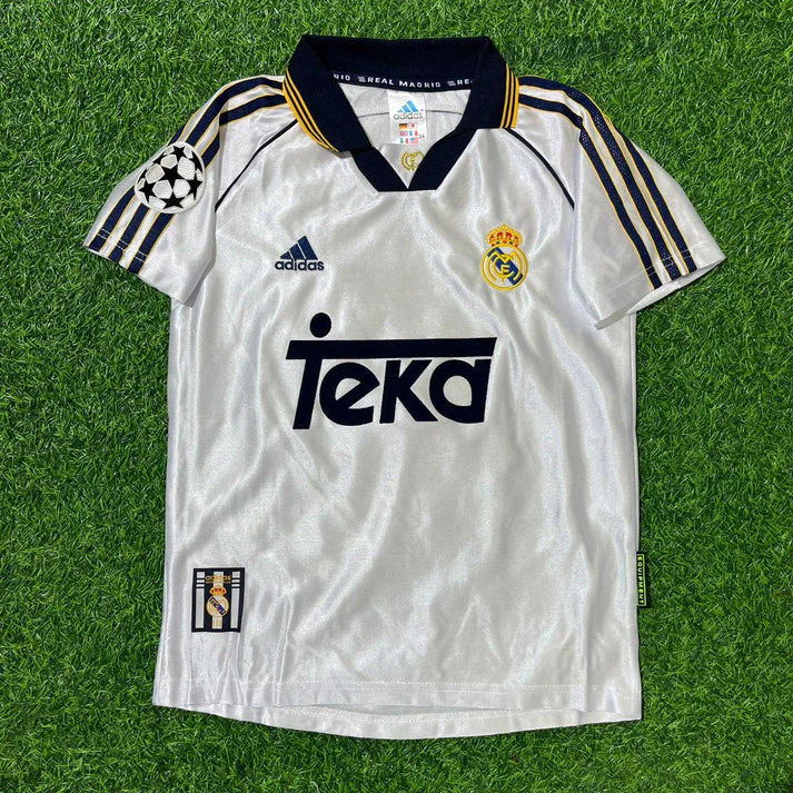 Michel Salgado 2- Real Madrid 1998/2000 Retro Football Jersey