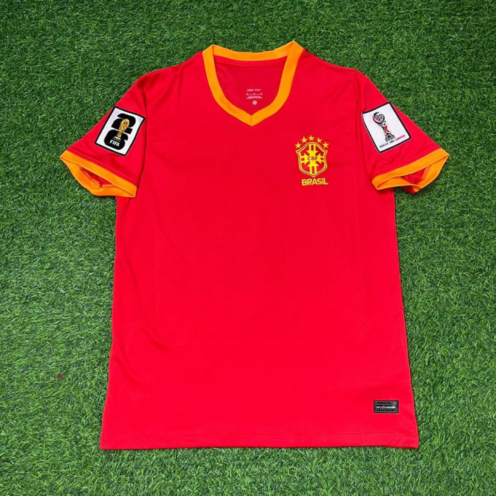 Matheus Cunha #9 Brazil 2026 World Cup Jersey Trikot