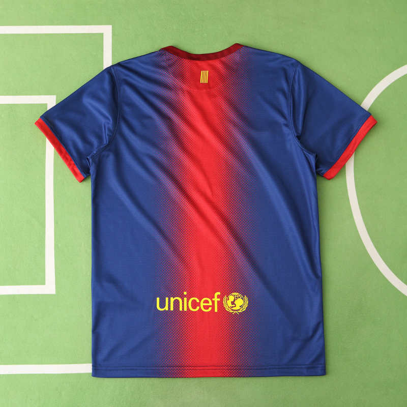 Barcelona 2012/13 Season Home Retro Football Jersey
