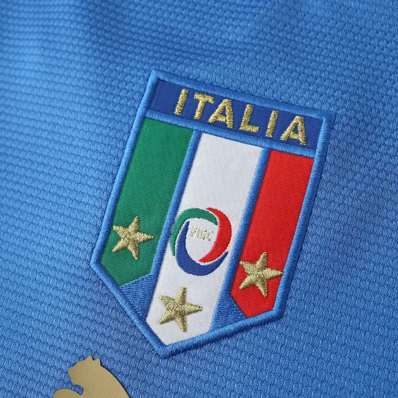 Season Italy 2006 Home Blue Retro Jersey Trikot Soccer Kit