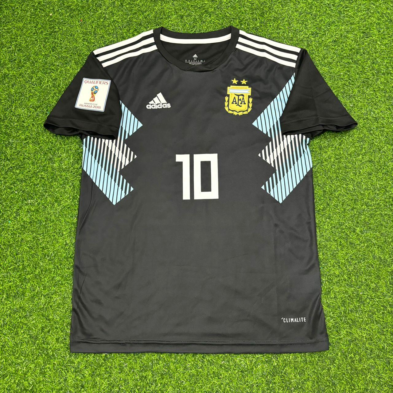 Diego Armando Maradona Argentina Black Retro Football Jersey Kit