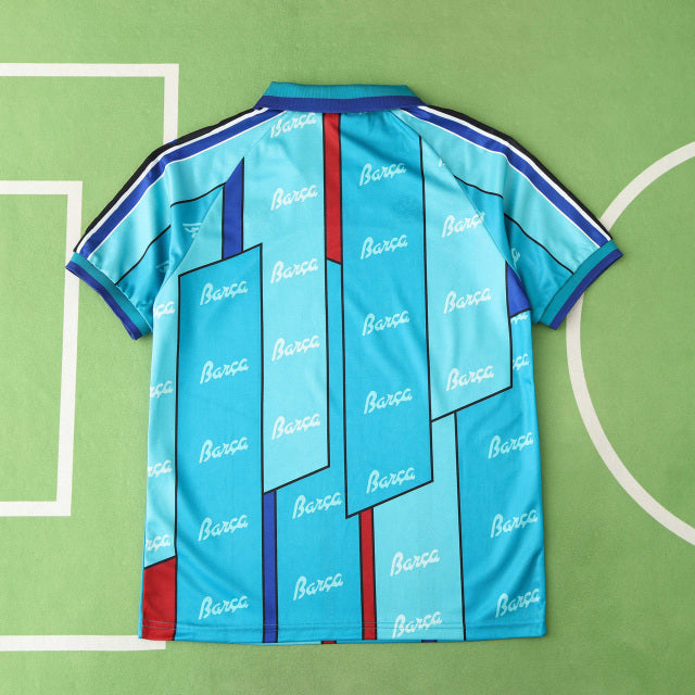 Barcelona 1996 Season Away Retro Football Jersey