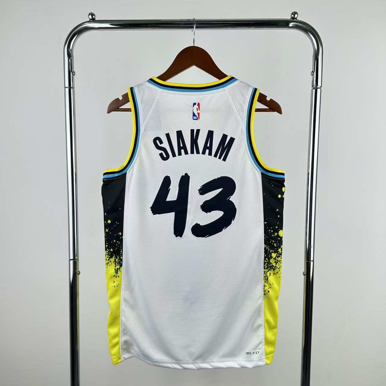 Pacers Pascal Siakam Nba Jersey Soccer Kit