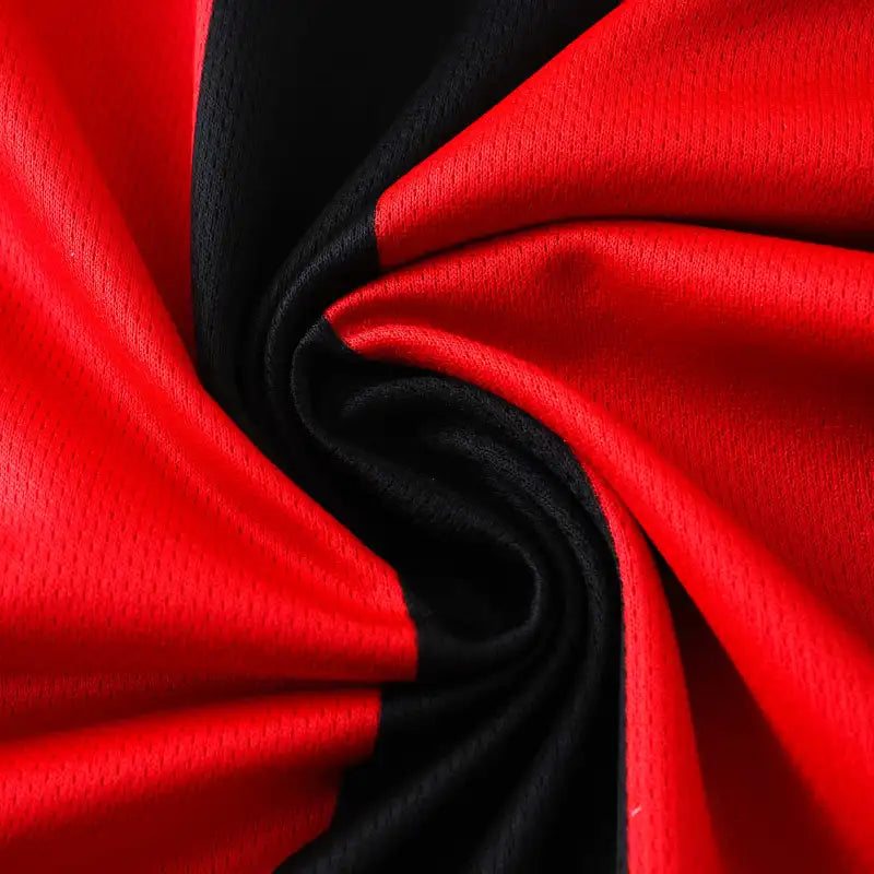 03/04 AC Milan Season Home Black And Red Retro Jersey Trikot Soccer Kit