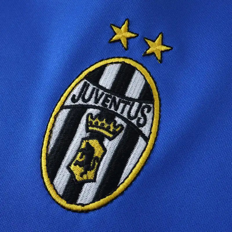 99/00 Juventus FC Season Away Blue Retro Jersey Trikot Soccer Kit