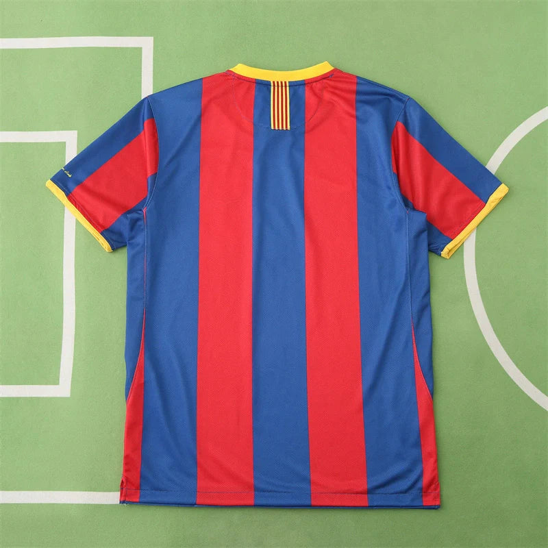10/11 FC Barcelona Season Home final match RetroJersey Trikot Soccer Kit