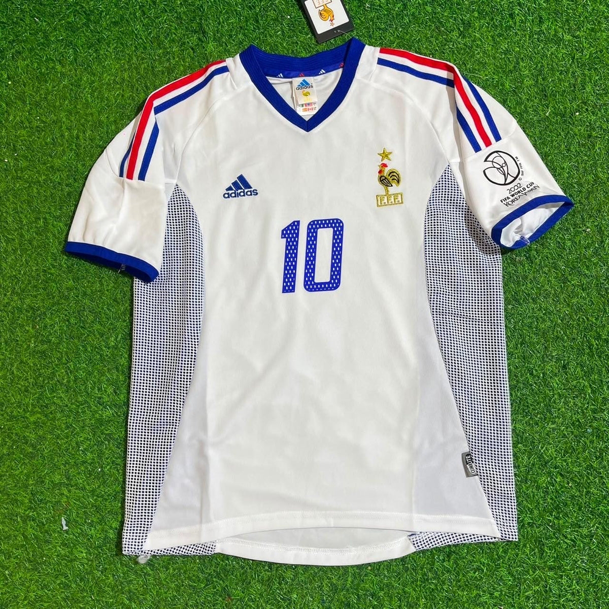 Kylian Mbappe #10 France White Retro Football Jersey