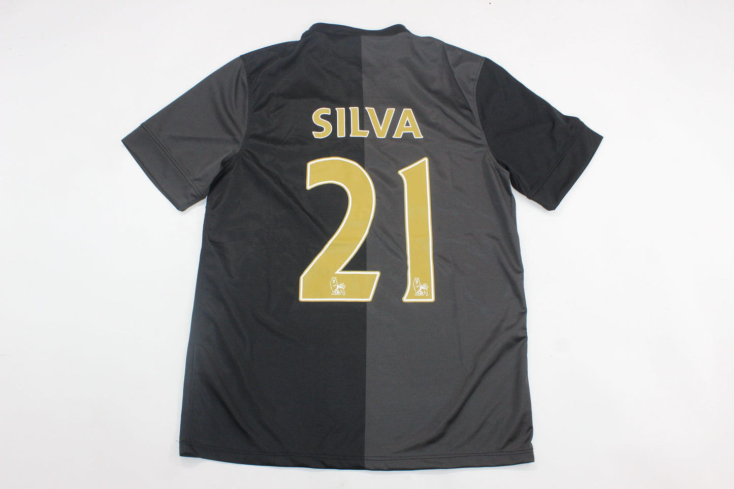 Manchester David Silva City 2013-2014 Retro Kit Jersey Trikot Maglia Soccer Kit