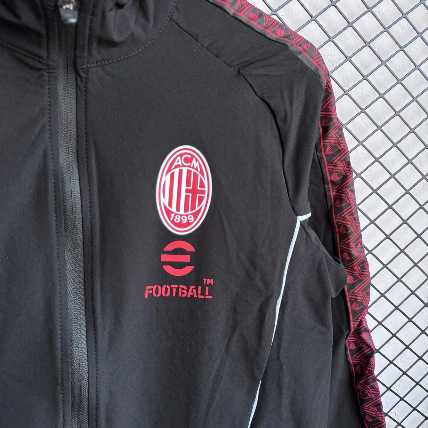 Ac Milan 2025/2026 Tracksuit Windbreaker Jacket Pants Paradise Edition