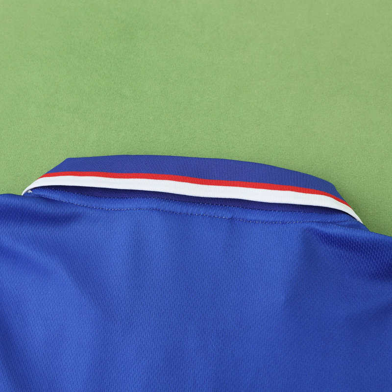 Season Fiorentina 95/96 Blue Home Retro Jersey Trikot Soccer Kit