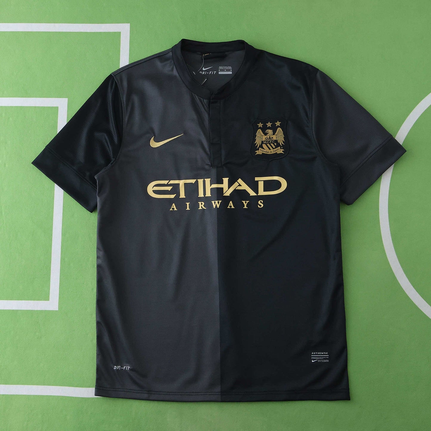 Manchester David Silva City 2013-2014 Retro Kit Jersey Trikot Maglia Soccer Kit