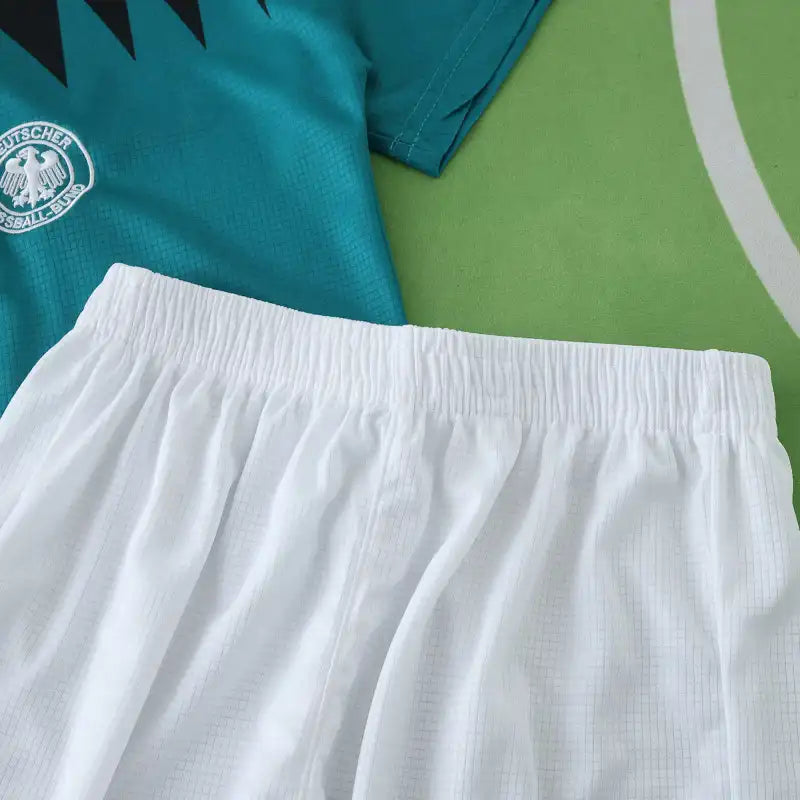 Germany 1994 Away Retro Kids Kit Jersey KinderTrikot Maillot Enfant