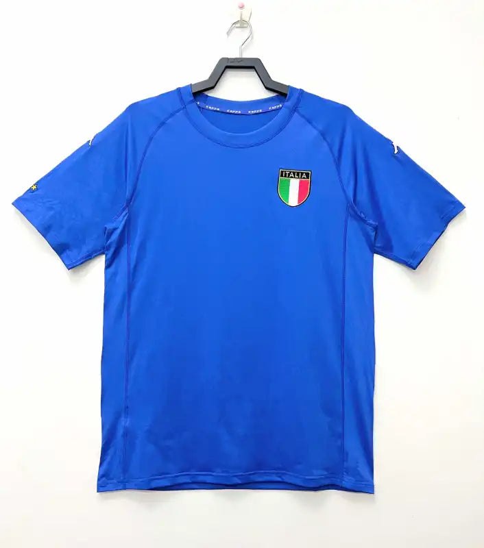 Italy 2000 Home Blue Retro Football Jersey Football